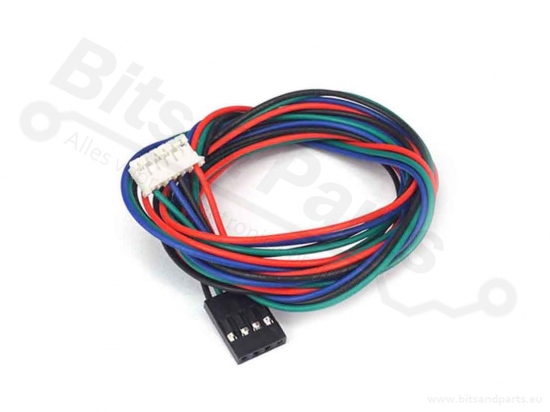 Kabel voor stappenmotor JST PH - Dupont 100cm